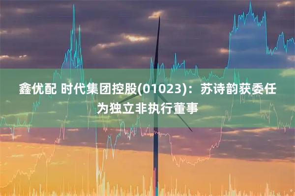 鑫优配 时代集团控股(01023)：苏诗韵获委任为独立非执行董事